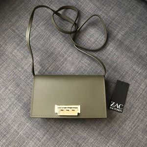 NEW ZAC ZAC POSEN Olive Earthette crossbody/clutch